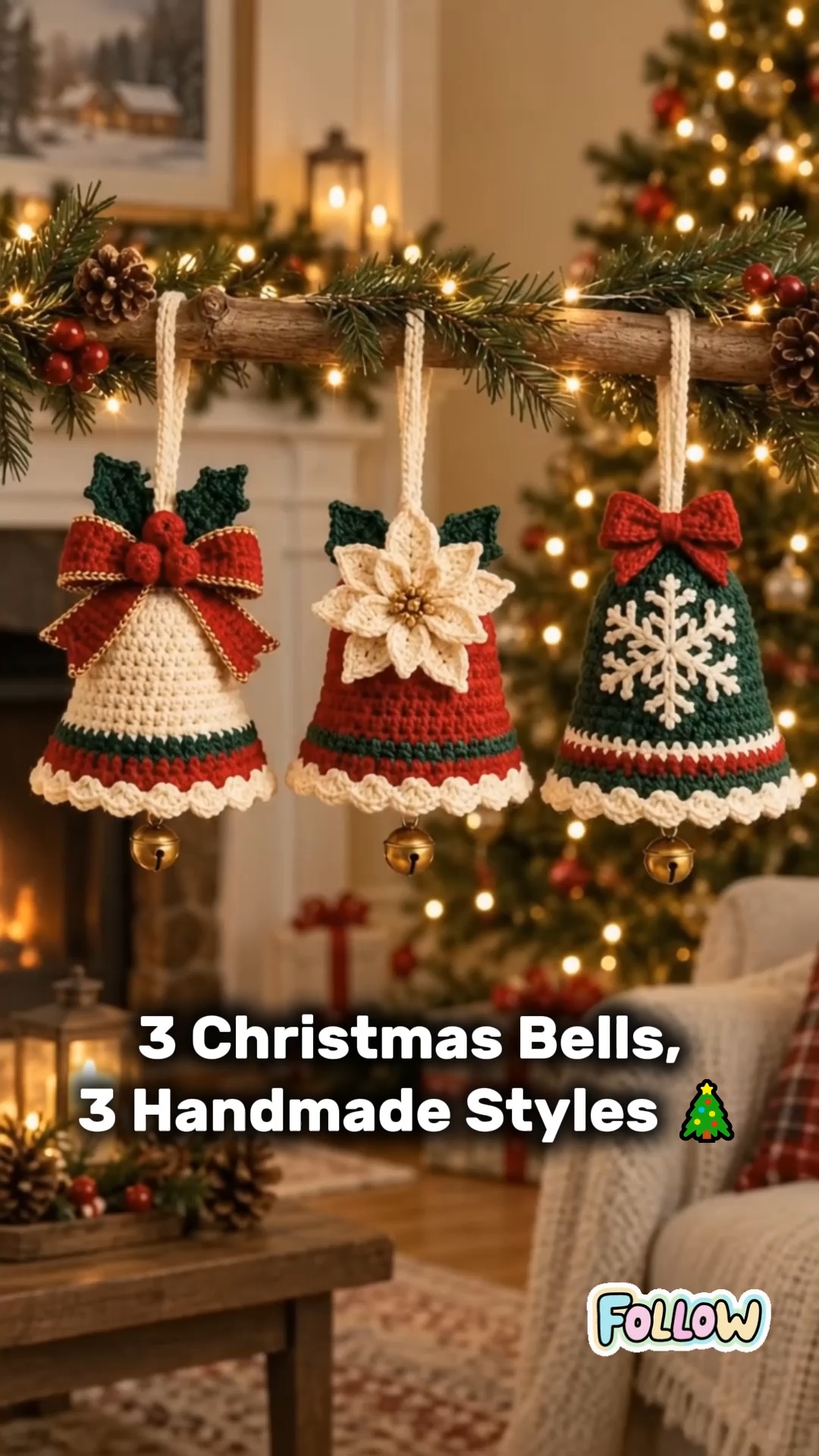 Crochet a Matching Bell Set