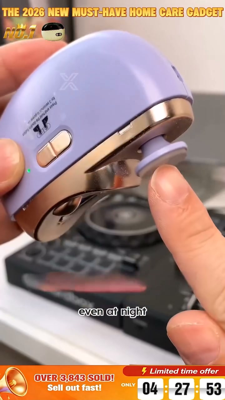 2-in-1 Safe Electric Nail Clipper