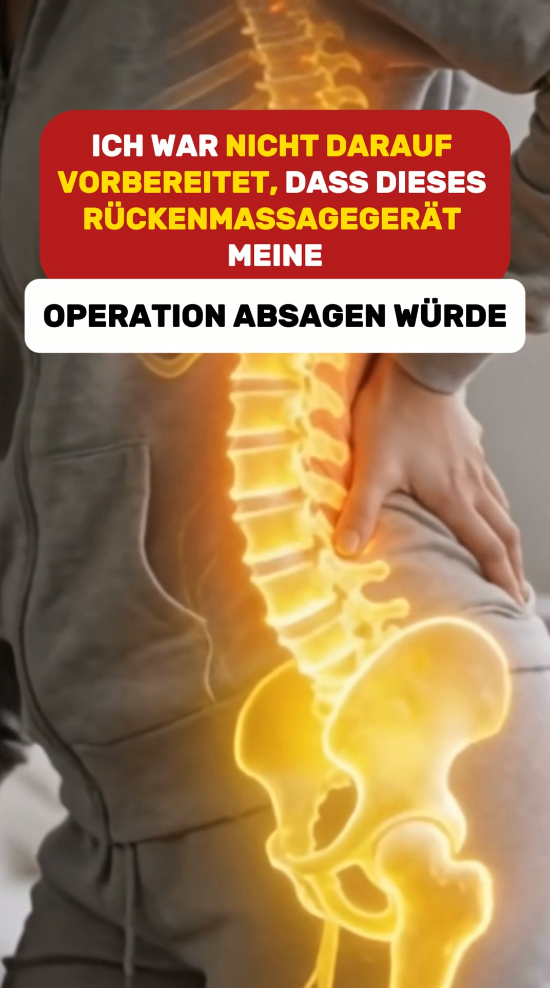 4 Wege zur Linderung von Rückenschmerzen