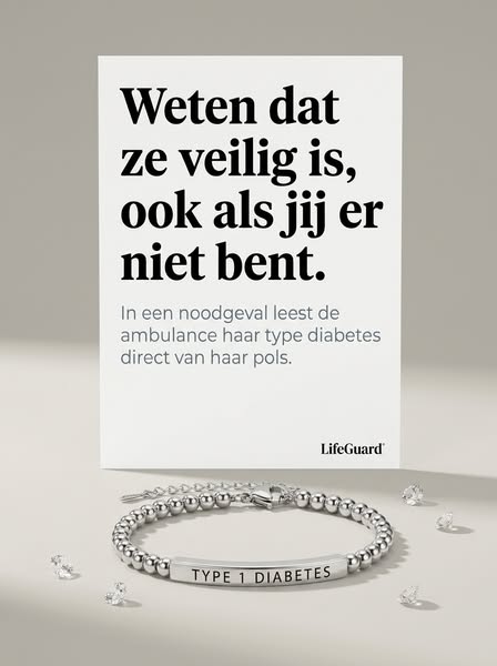 Eindelijk: een medisch ID dat je écht wílt dragen.