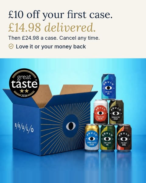 Save £10 on your first 12-pack