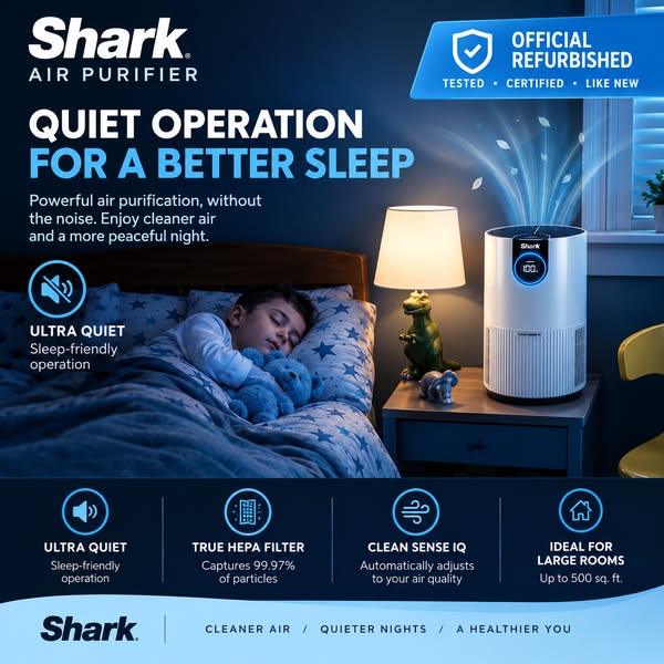 Shark HEPA Air Purifier | Purify Your Home Automatically