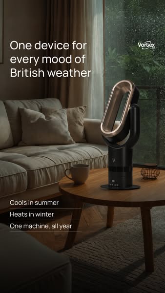 One fan for the unpredictable UK weather