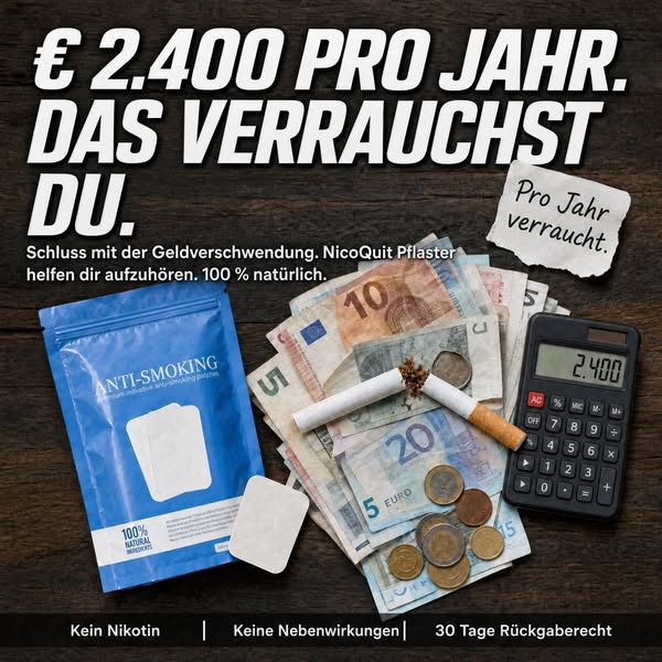 Aufhören nicht geklappt? Neuer „Pflaster“-Typ immer beliebter