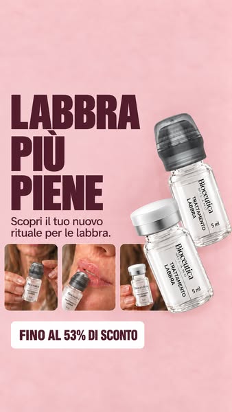 Labbra più piene? Fino al 53% di sconto