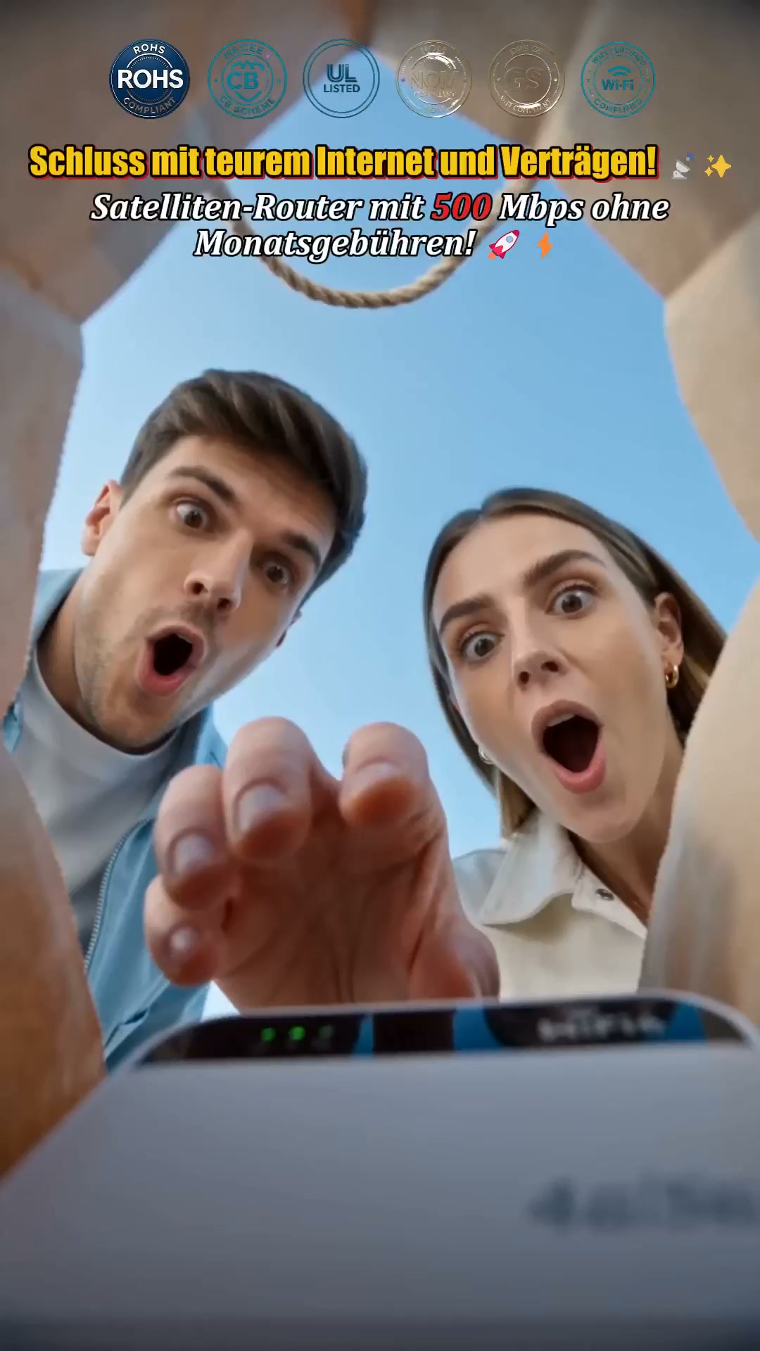 Haben Sie auch genug von den teuren Verträgen der Telekom und den nervigen Funklöchern im Urlaub?