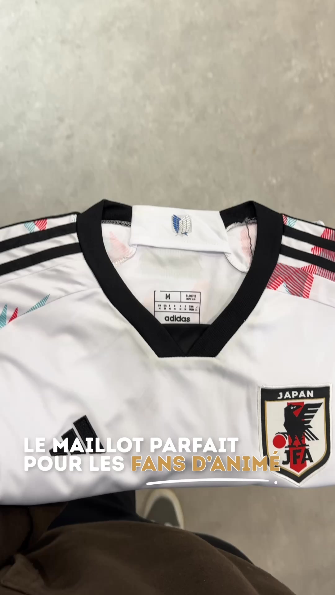 Un maillot pour les fans