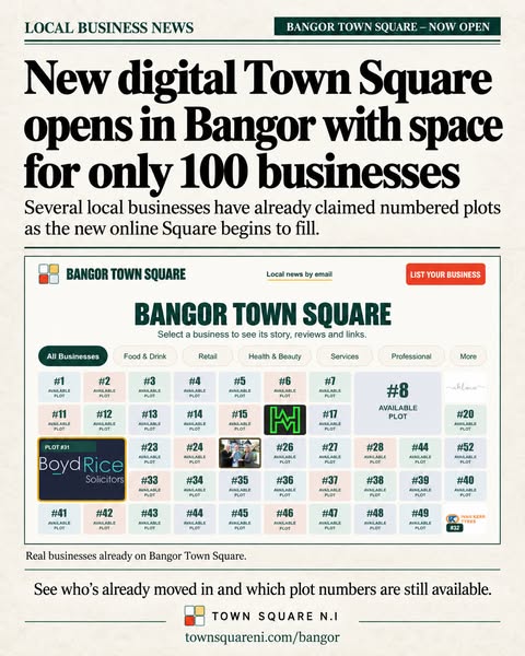 Will your business be one of Bangor's 100?