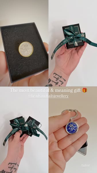 Coin Jewellery: Personalised Birthday & Anniversary Gifts - Heads & Tails Jewellery