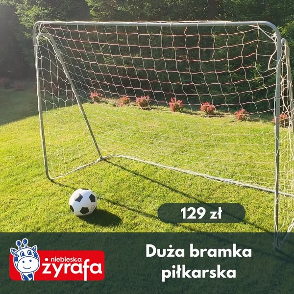 Bramka piłkarska dla dzieci