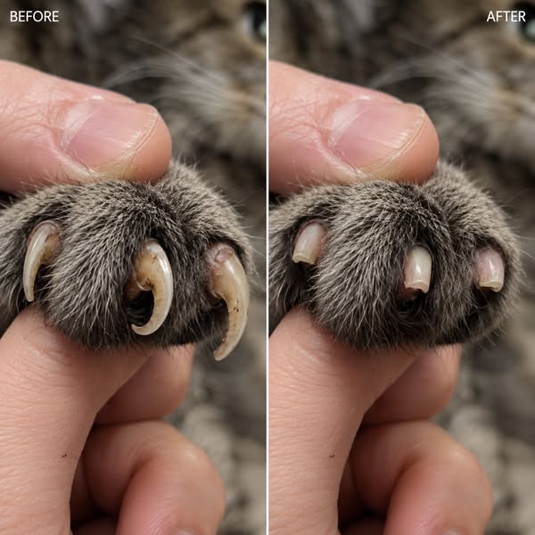 She Stopped Clipping Her Cat's Nails Entirely