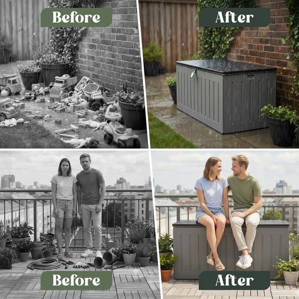 830L Garden Storage Box