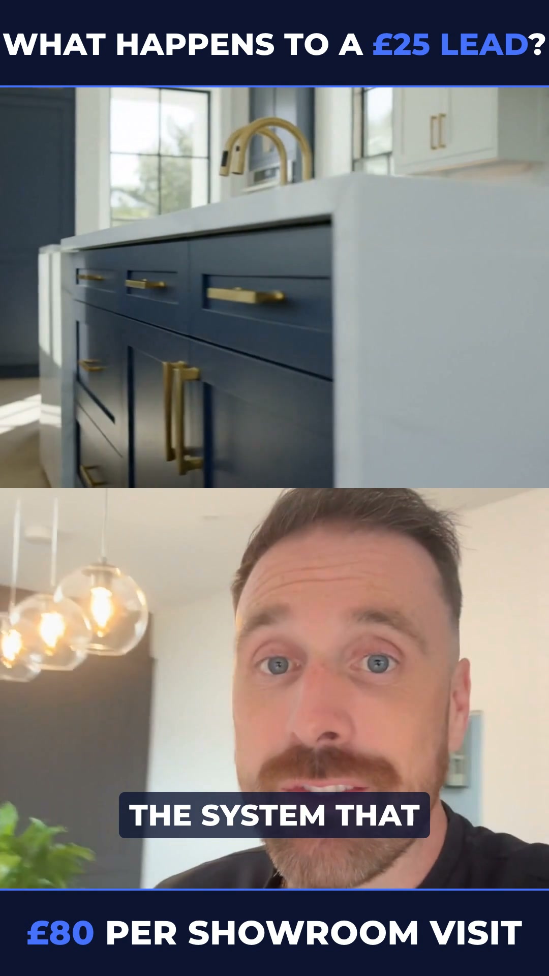 £80 Per Showed Showroom Visit [Kitchens + Bathrooms]