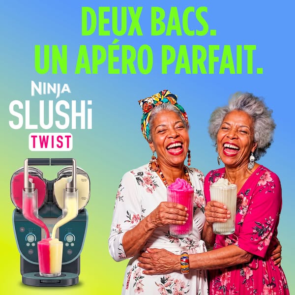 Machine à granités et boissons glacées Ninja SLUSHi Twist