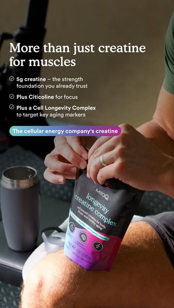 Creatine for muscle, mind & cell