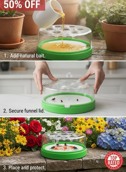 Reusable Fly Trap