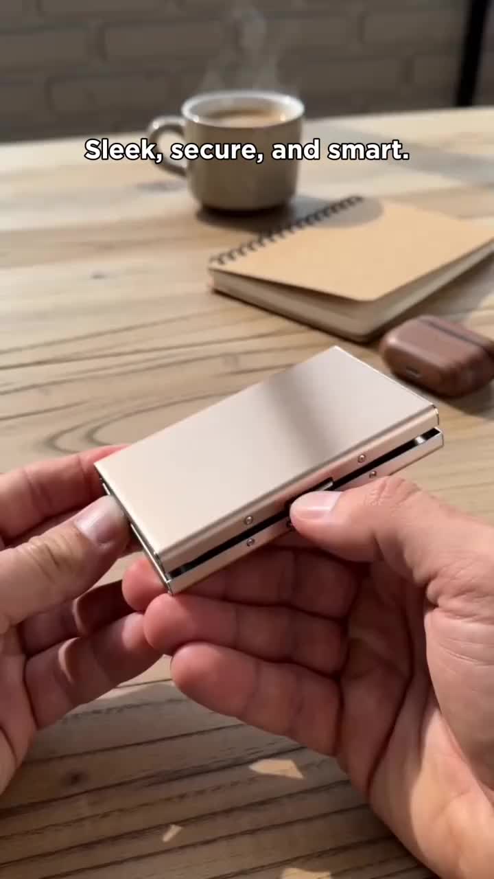 RFID-Blocking Credit Card Holder
