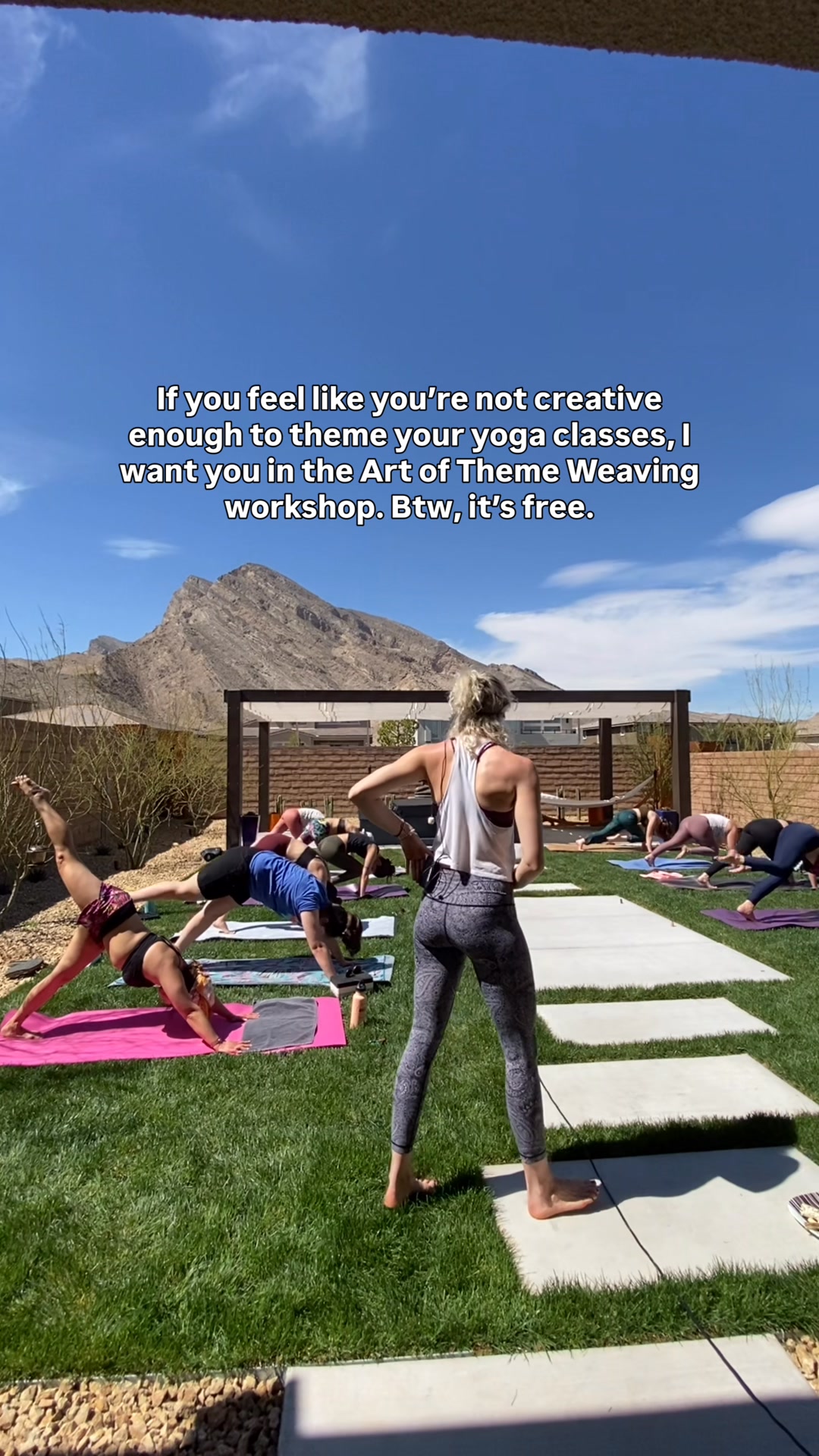 Free Yoga Teacher Workshop