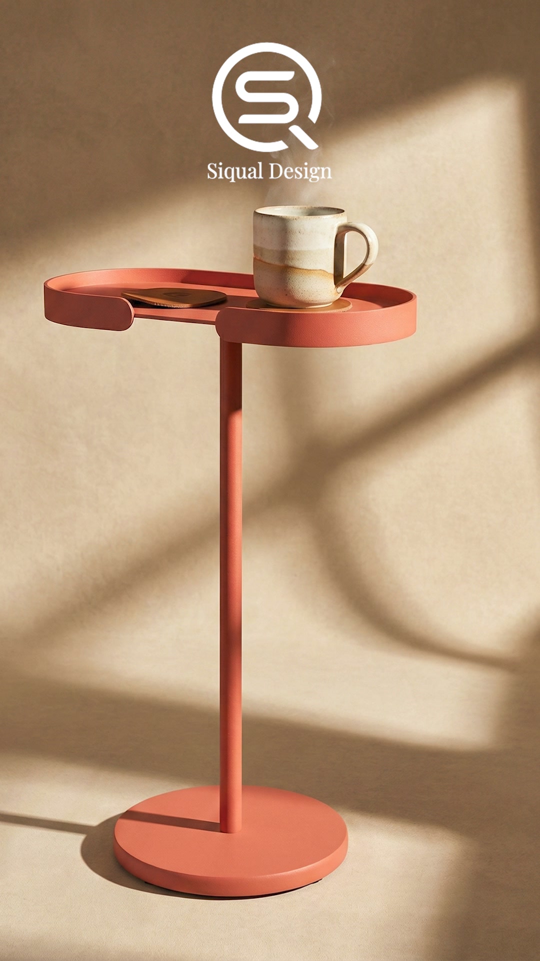Design Beistelltische und Möbel aus Metall von Siqual Design