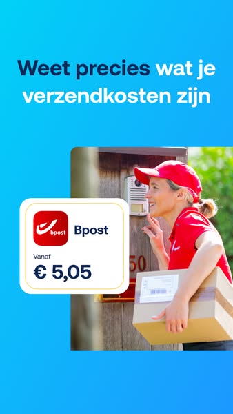 Weet wat je verzendkosten zijn
