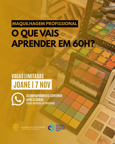 Curso de Maquilhagem Profissional