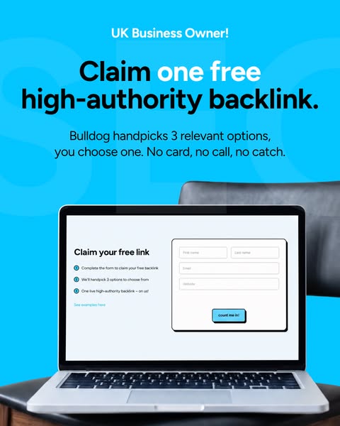 A Free Backlink, On Us!