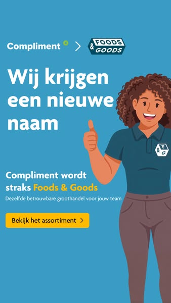 Dezelfde betrouwbare groothandel, met een nieuwe naam