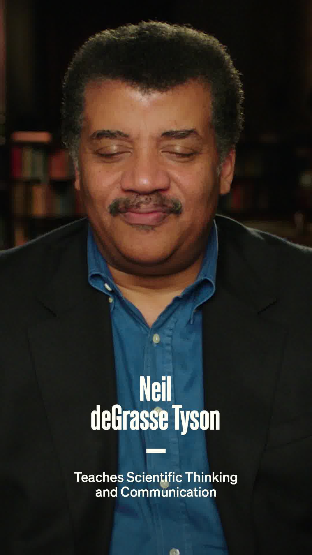 Neil deGrasse Tyson Teaches Scientific Thinking and Communication