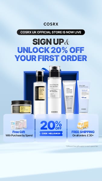 Sign up now & get 20% off your first order.
