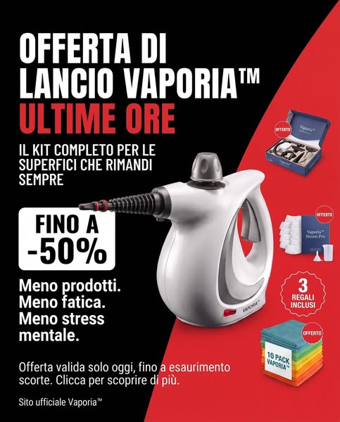 Pulisci tutta casa solo con acqua