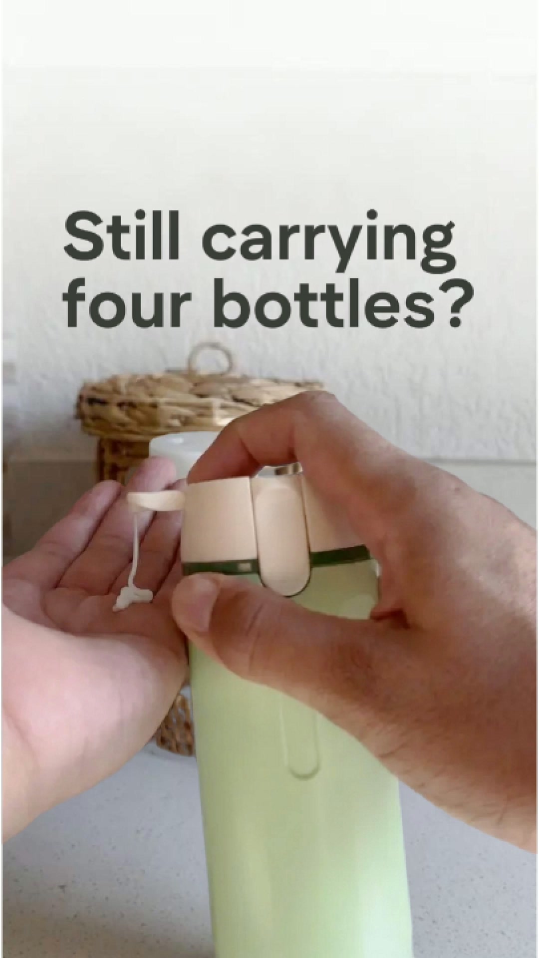 Four bottles. One case.