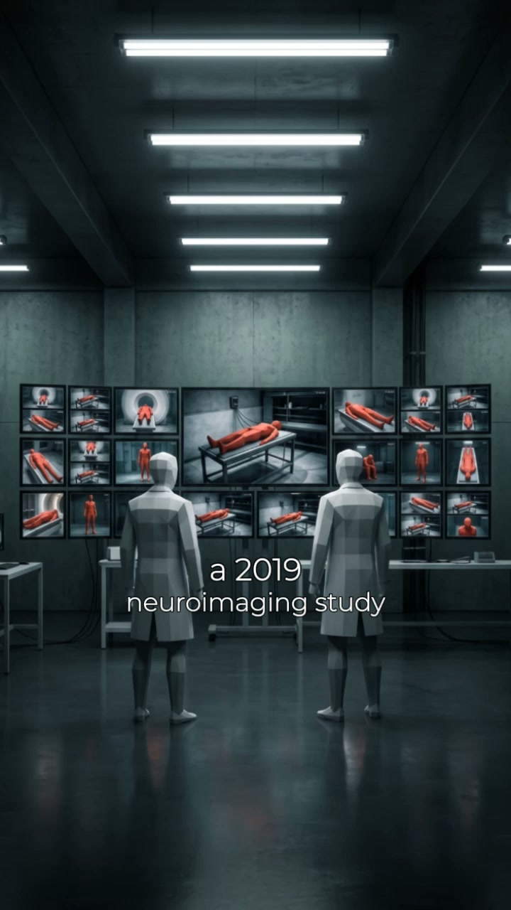A 2019 neuroimaging study revealed something that's happening inside your nervous system right now.