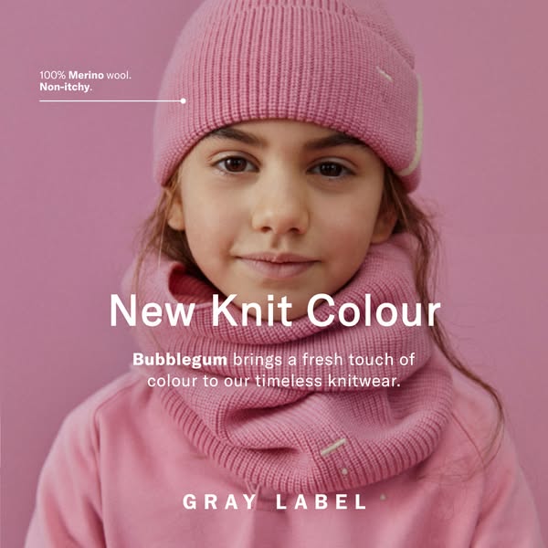 New Knit Colour: Bubblegum�