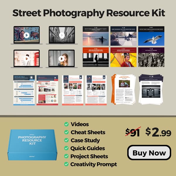 Street Photography Resource Kit (96% off)