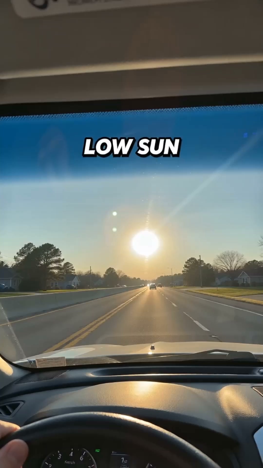 Sun in Your Eyes. Headlights at Night. This Handles Both.