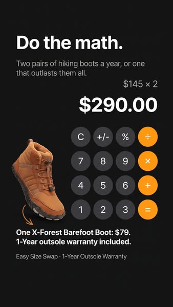 I spent over $780 on winter shoes in 2 years...