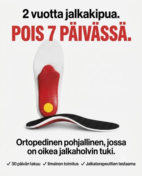 Miksi pehmeät pohjalliset eivät helpota kantapääkipuasi