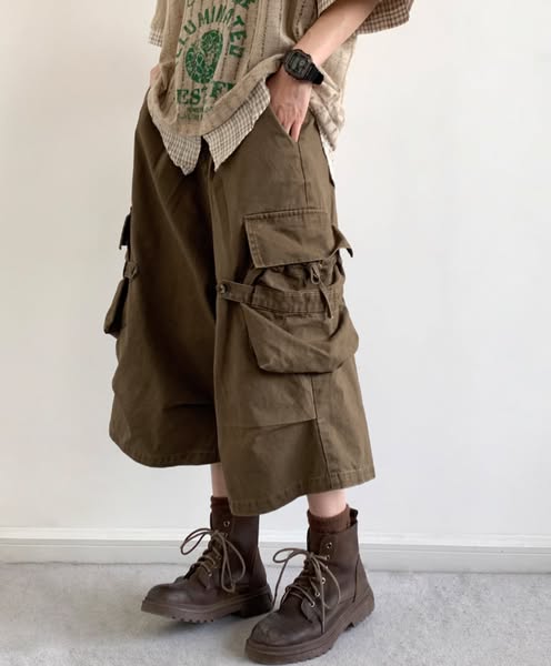Kurashima Shorts – Soft Utility, Everyday Ease