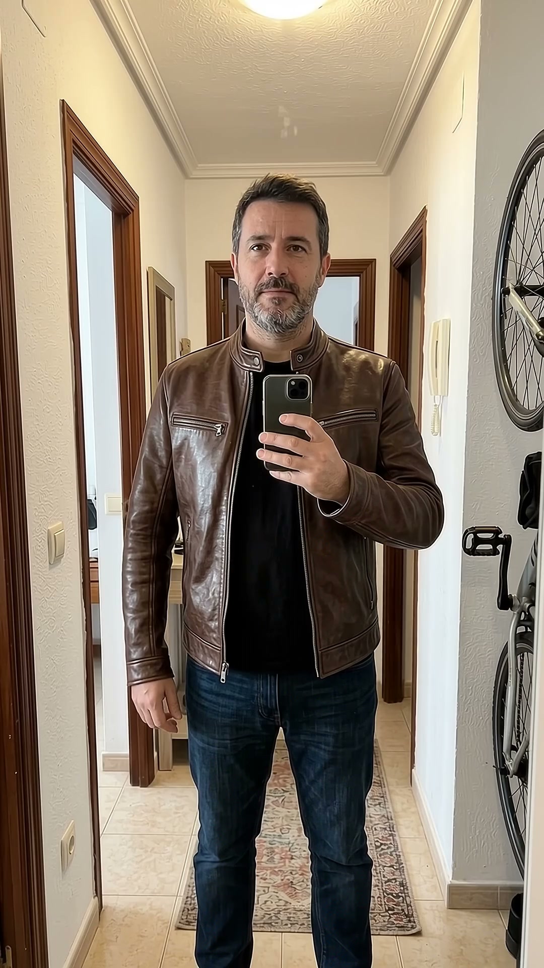 Piel vintage con carácter