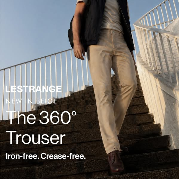 New In | The 360° Trouser