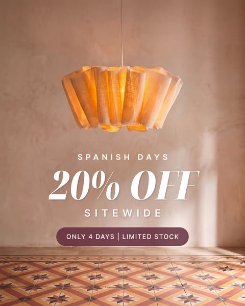 Spanish Days - 20% OFF Site-wide - Only 4 days.