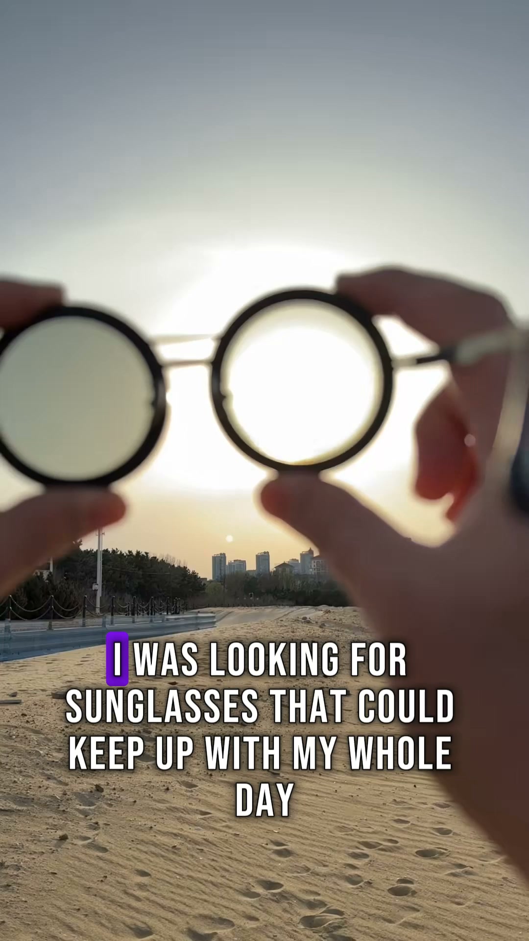 FlexVision™ | Adjustable Black Sunglasses