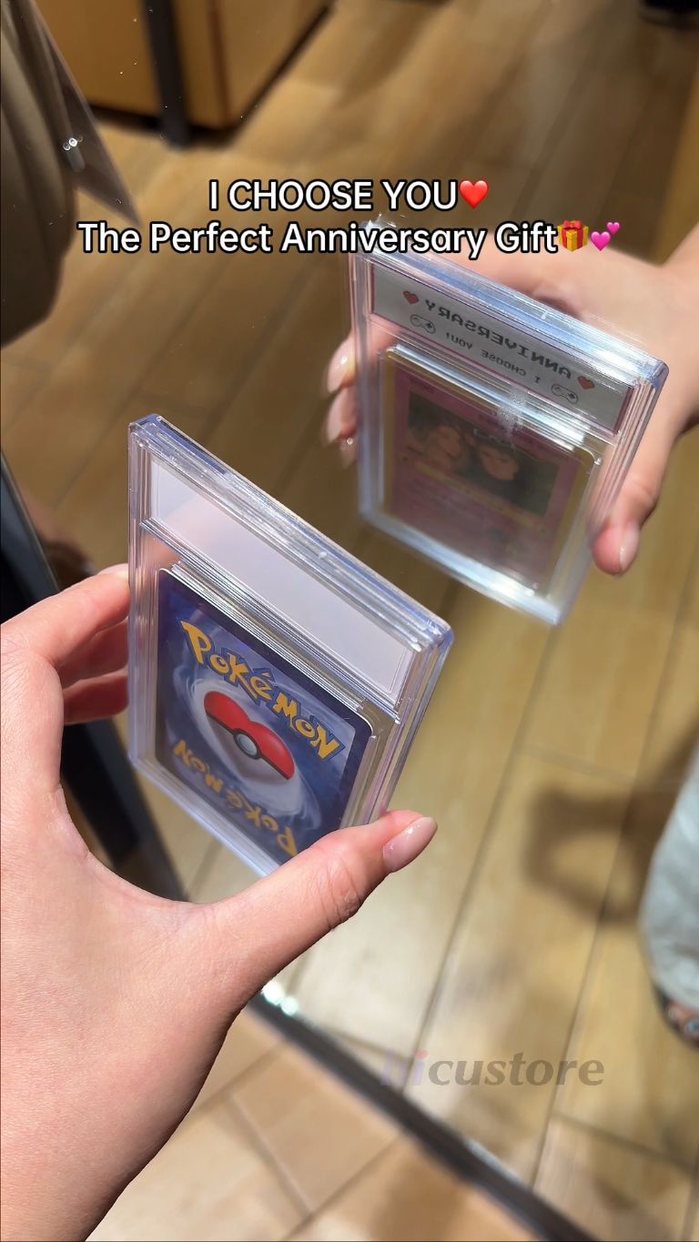 Custom Anime Couple Photo Card