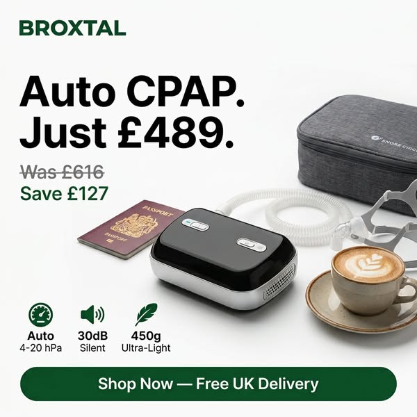 Portable Auto CPAP — Just £489