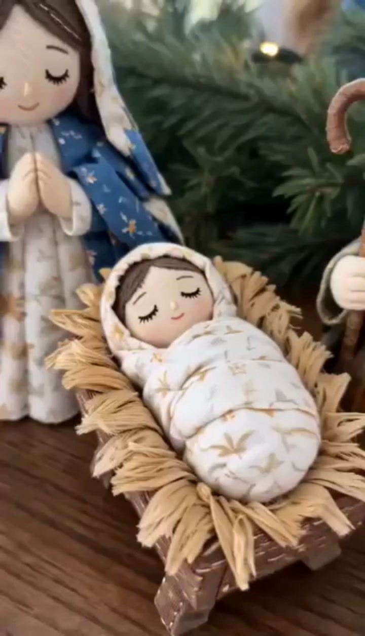 DIY Patchwork Nativity Scene Sewing Kit