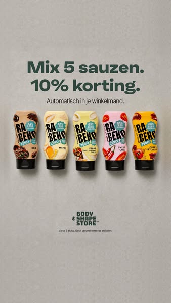 Mix 5 sauzen, 10% korting