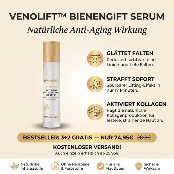 Falten weg ohne eine Spritze
