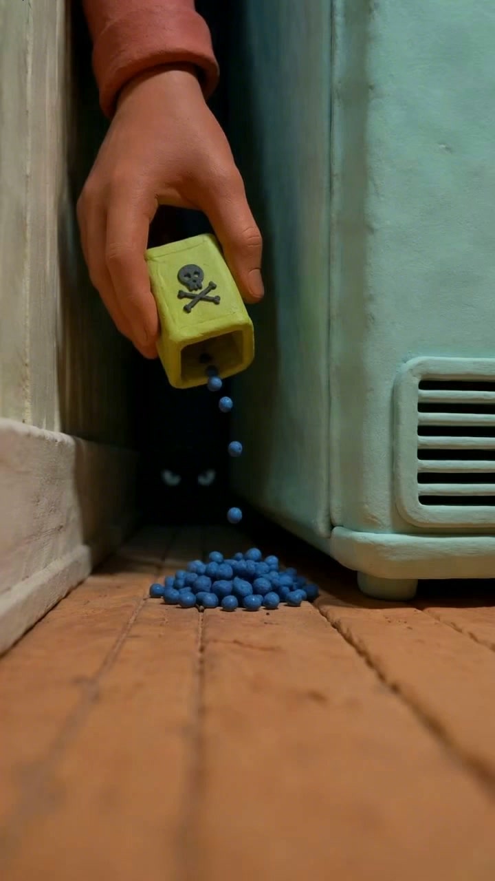Ta maison a 300 trous à souris.