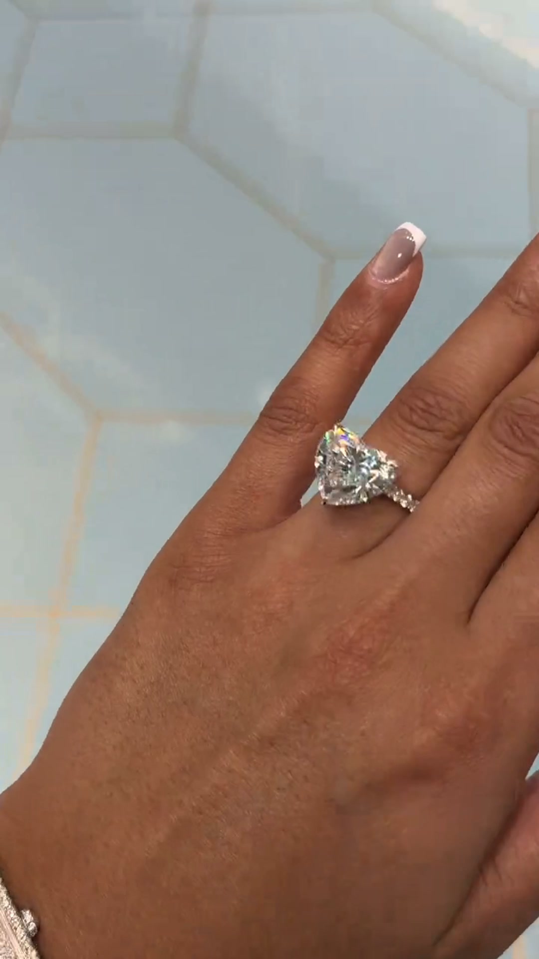 Gorgeous Heart Cut Diamond Engagement Ring