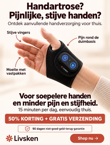 Handartrose? Ontdek RestWrap nu met 50% korting!